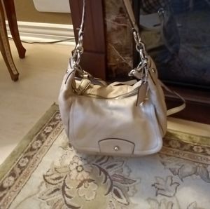 Coach leather crossbody bag